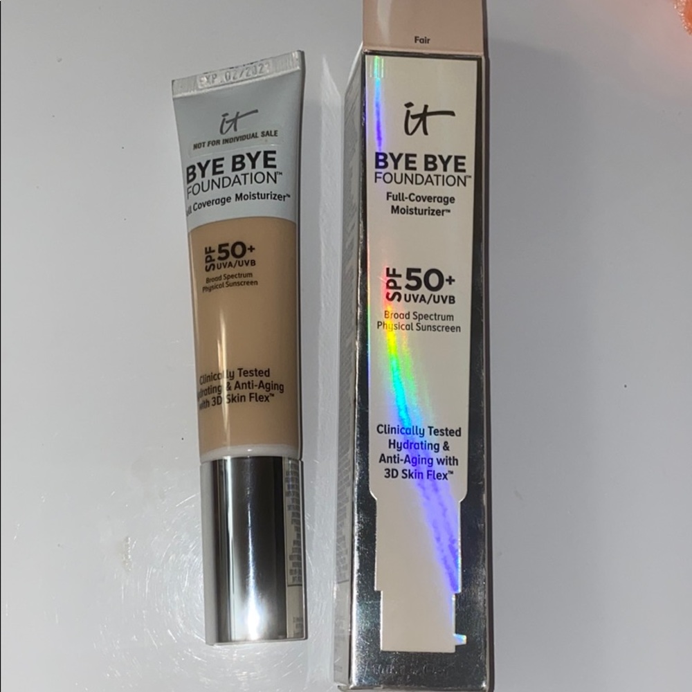 Bye bye foundation
